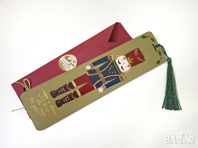 Коледни книгоразделители Лешникотрошачката, снимка 2 - Художествена литература - 47925096