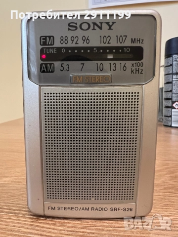 Мини радио Sony, снимка 6 - Други - 52821945