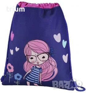 Спортна торба, мешка за момиче Hama Pretty girl, снимка 4 - Раници - 38235823