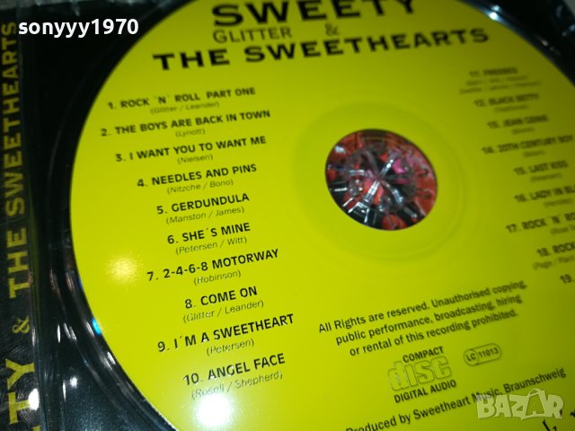 SWEETY CD FROM GERMANY 0712231456, снимка 14 - CD дискове - 43311639