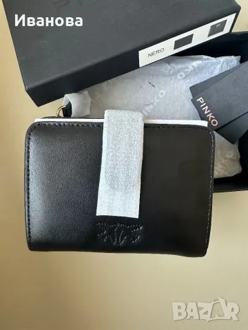 Дамско портмоне Pinko black, снимка 3 - Портфейли, портмонета - 48471523