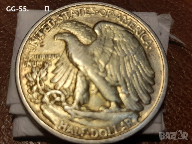 Сребърен долар 1918, снимка 3 - Колекции - 53193604