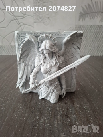 Guardian of Shadows – 3D релефна скулптура, снимка 2 - Декорация за дома - 53452036