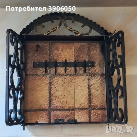 Кутия за ключове-ковано желязо, снимка 2 - Декорация за дома - 51819264