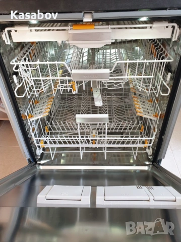 LED - Wi-Fi - Чернo Miele Auto Open Съдомиялна - Частично Вграждане, снимка 6 - Съдомиялни - 53461611