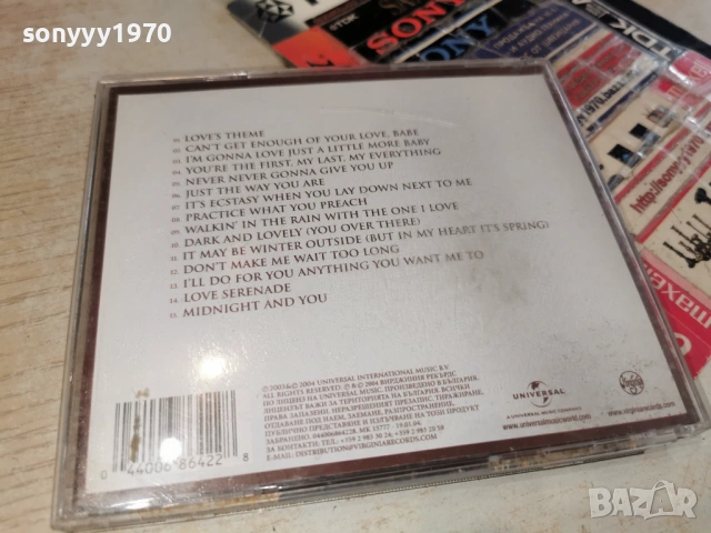 BARRY WHITE CD 1602261600HOL1E66, снимка 4 - CD дискове - 53496646