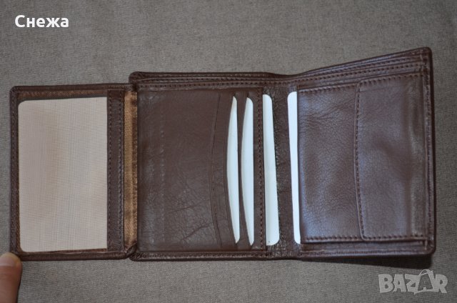 Frankie's Garage Noah малък вертикален портфейл, снимка 4 - Портфейли, портмонета - 32581252