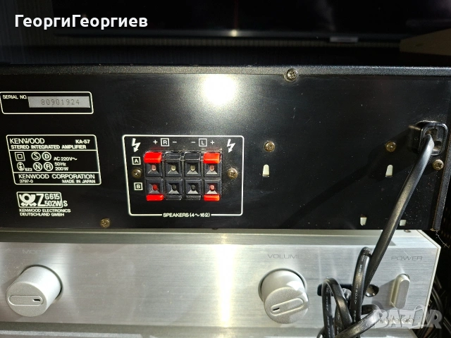 KENWOOD KA-57, снимка 6 - Ресийвъри, усилватели, смесителни пултове - 53532803