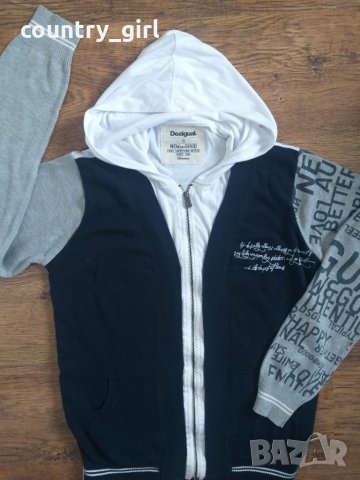 desigual - страхотно мъжко горнище, снимка 4 - Суичъри - 27597519