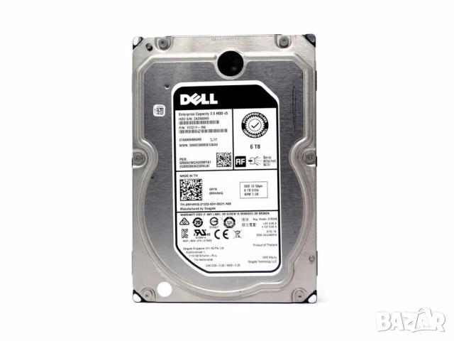 Хард диск за сървър DELL 6TB/12G SAS/7.2RPM/10K/3.5"