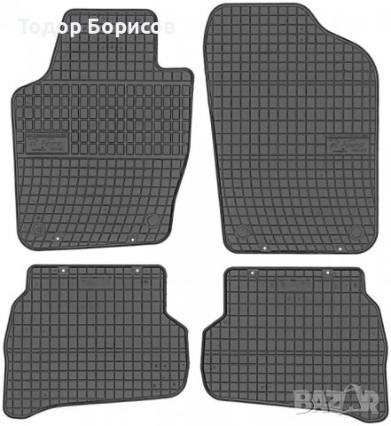 Стелки гумени за Volkswagen Polo V 2009-2017 /0394/, снимка 2 - Аксесоари и консумативи - 39784730