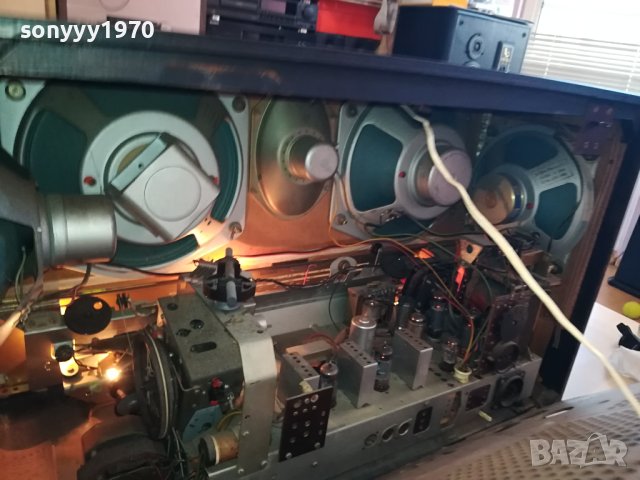 TUBE STEREO RECEIVER SABA 0102240829, снимка 4 - Ресийвъри, усилватели, смесителни пултове - 44076900