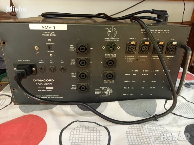 Dynacord pca 2544, снимка 4 - Ресийвъри, усилватели, смесителни пултове - 50640970