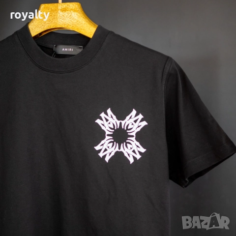 Amiri Черна Мъжка Тениска , снимка 6 - Тениски - 52227797