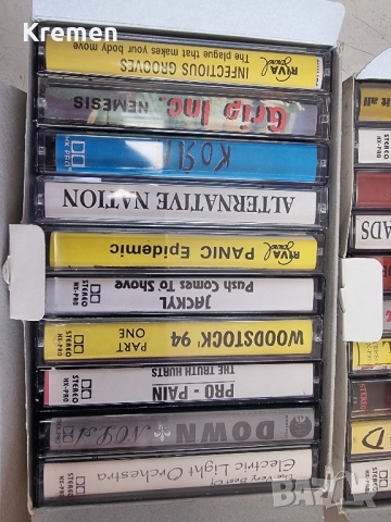 Аудио касети с един студиен запис, снимка 6 - Аудио касети - 52523876