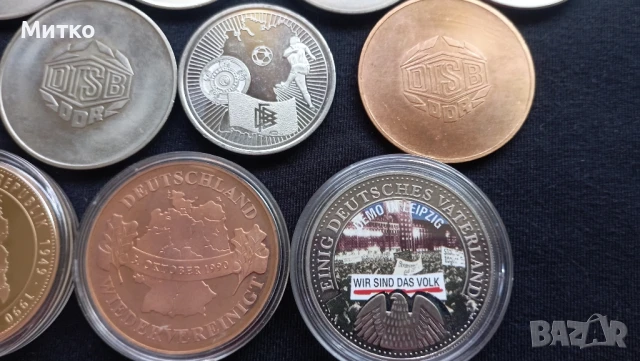 Колекция от 18 броя медали-плакети Германия , снимка 10 - Колекции - 51282778