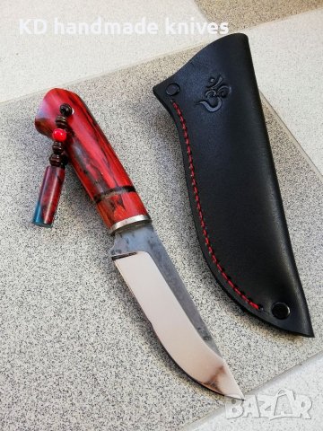 Ръчно изработен ловен нож от марка KD handmade knives ловни ножове, снимка 3 - Ножове - 39523881