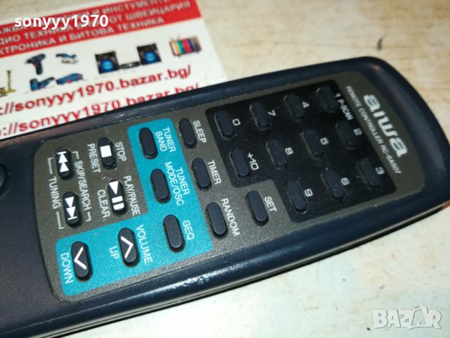 AIWA RC-6AS07 REMOTE 1006221225, снимка 2 - Други - 37040632