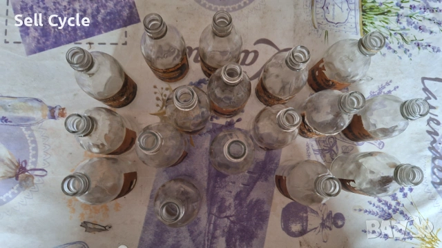 ✅СТЪКЛЕНИ ШИШЕНЦА - 100 МЛЛ. ВИНПРОМ❗, снимка 3 - Антикварни и старинни предмети - 53052284