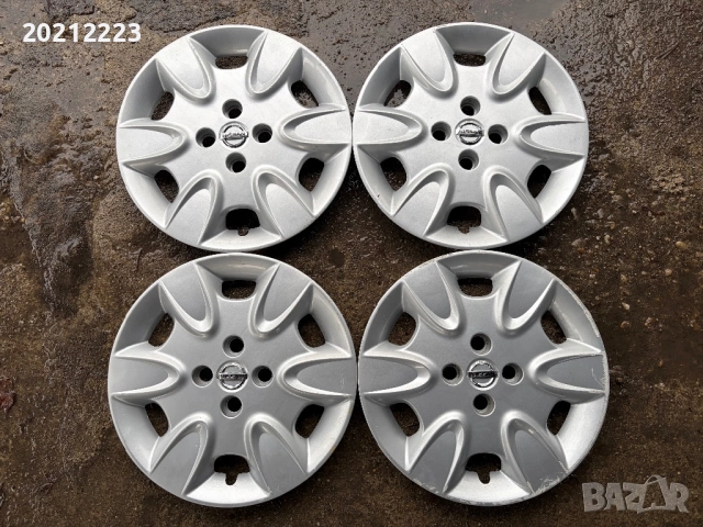 4 броя оригинални тасове за Nissan Micra 15, снимка 3 - Аксесоари и консумативи - 53233105