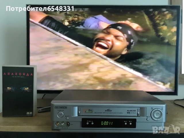 Видеокасета АНАКОНДА VHS, снимка 2 - Други жанрове - 51348782