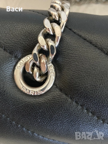 Yves Saint Laurent YSL чанта естествена кожа, снимка 5 - Чанти - 51633728