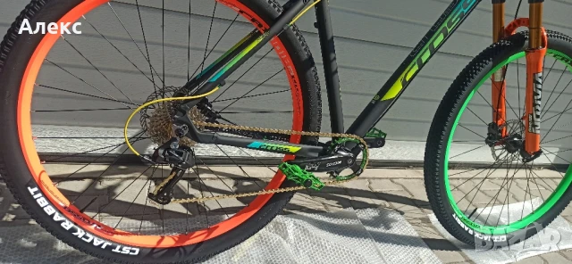 Нов велосипед 29 цола Л51 Въздушна вилка Cross GRX 9 хидравлични спирачки , снимка 7 - Велосипеди - 51327677