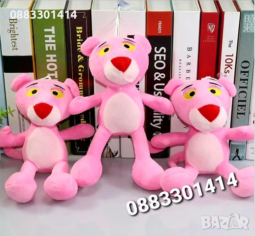 Пинко Розовата Пантера 25см Pink panter , снимка 3 - Плюшени играчки - 39780433