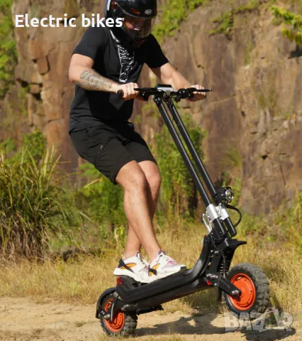 Eлектрически скутер/тротинетка G63 Dual 2400W,48V/20.4Аh,11 inch, снимка 3 - Велосипеди - 48595118