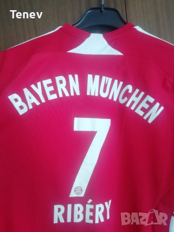 Bayern Munich Ribery Adidas 2008/2009 оригинална тениска фланелка Байерн Мюнхен Рибери , снимка 4 - Тениски - 43287107