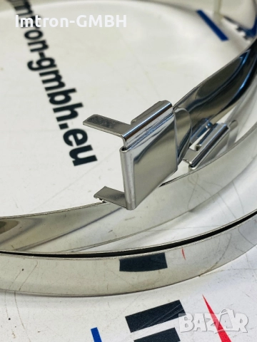 Стойка – скоба за стълб за монтаж на камери от  хром- никел 150mm x 20mm, снимка 2 - Други - 51440490