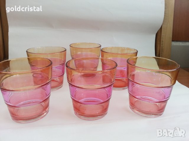 Ретро стъклени чаши 