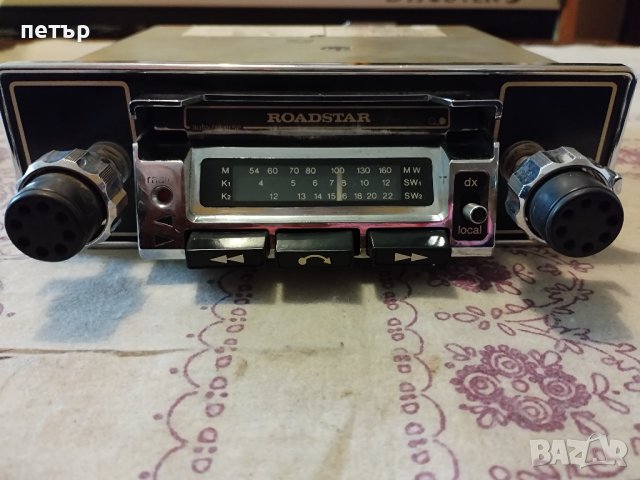 Ретро автокасетофон Road star