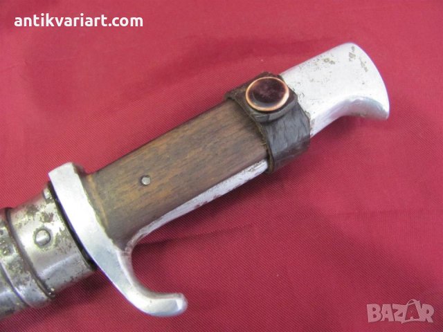 Много Рядък Нож с кания Бранник маркиран, снимка 5 - Антикварни и старинни предмети - 27372277