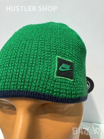 Мъжка двулицева шапка NIKE. Размер S/M, снимка 3 - Шапки - 53101701