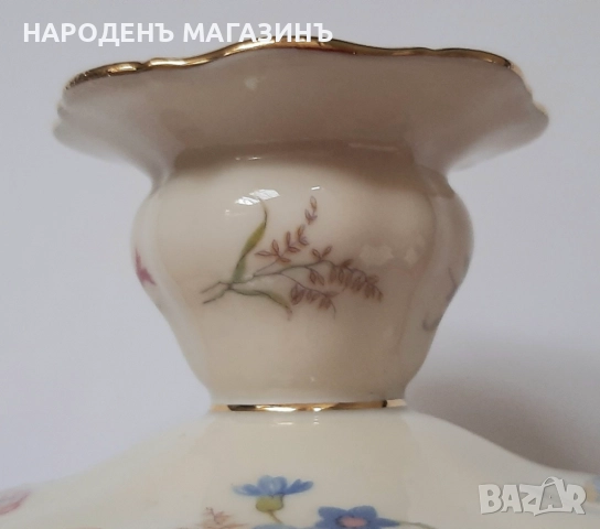 SELTMANN WEIDEN - Немски порцелан свещник порцеланов свещ , снимка 12 - Други ценни предмети - 52367069