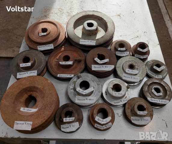 Ремъчни шайби, снимка 2 - Електродвигатели - 53268993