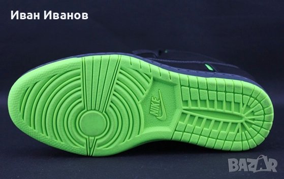 високи кецове Nike Dunk Sky Hi Cut Out Black Volt номер 40-40,5, снимка 4 - Маратонки - 40242044