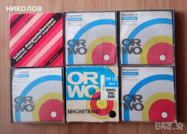 малки магнетофонни ролки, снимка 2 - Други - 48490502