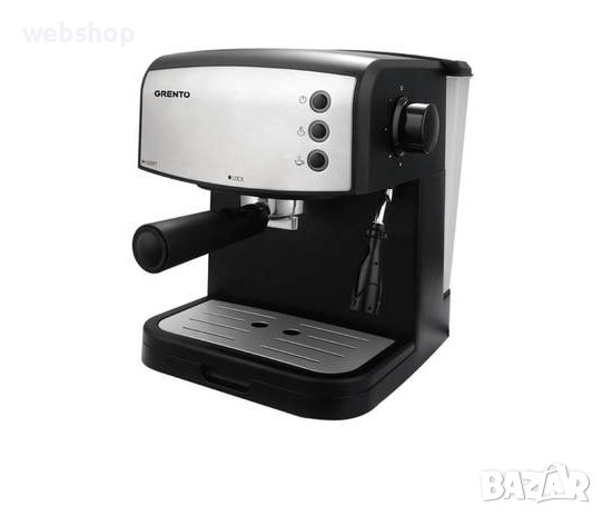 Кафемашина Grento Ecm-85H2S , 850W, 15 Бара , ГАРАНЦИЯ 24 МЕСЕЦА, снимка 1