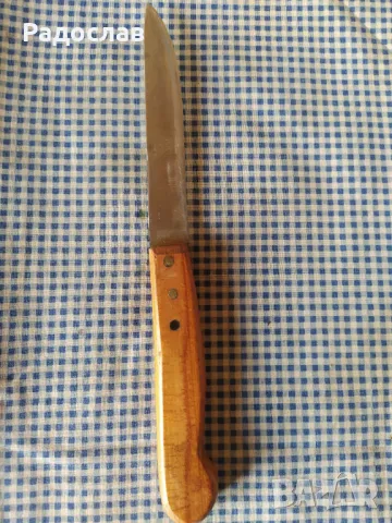 стар готварски нож