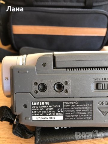 видеокамера Samsung, модел VP-D55, внос от Англия , снимка 3 - Камери - 43744228