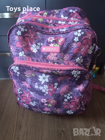 Габол голяма раница за училище на колелца Gabol, снимка 7 - Ученически пособия, канцеларски материали - 51461244