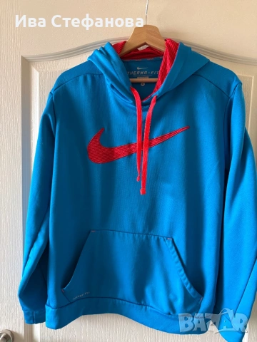 оригинален нов спортен суичър Therma Fit  блуза унисекс за мъж и жена  Nike Найк , снимка 3 - Суичъри - 51700506