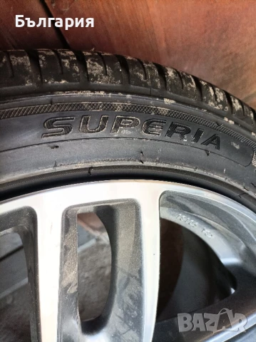 Продавам алуминиеви джанти с гуми за Audi , снимка 10 - Гуми и джанти - 50664220