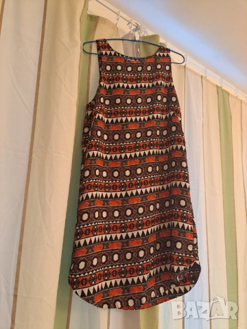 H&M рокля с геометричен десен – размер EUR 36 / US 6, снимка 4 - Рокли - 52059545