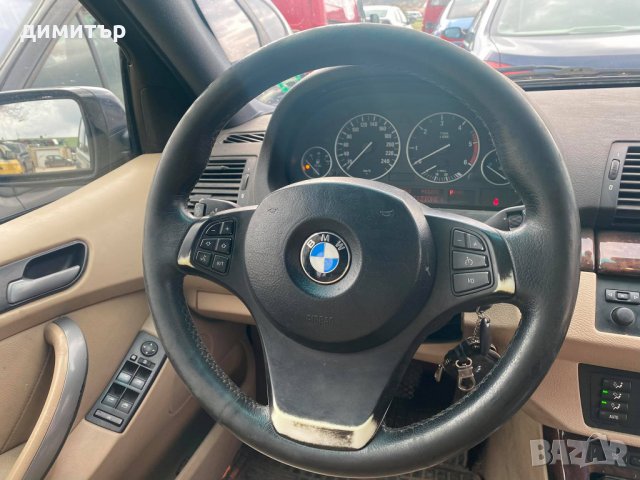 bmw x5 e53 3.0 tdi facelift  218 кс на части бмв х5 е53 фейслифт кожа, снимка 10 - Автомобили и джипове - 32625402