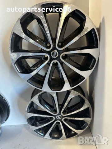 Алуминиева джанта 6.5x18 цола, ET40, оригинална (OEM), с номер 8086-7A за Nissan Qashqai 2013, снимка 2 - Гуми и джанти - 53161245