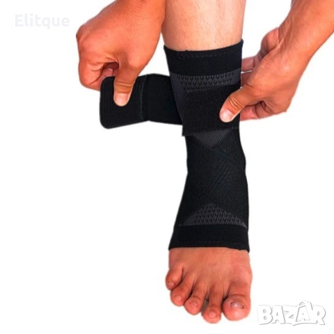 Ластична наглезенка от дишаща материя, подходяща за спорт или при травми, снимка 10 - Други - 52864938