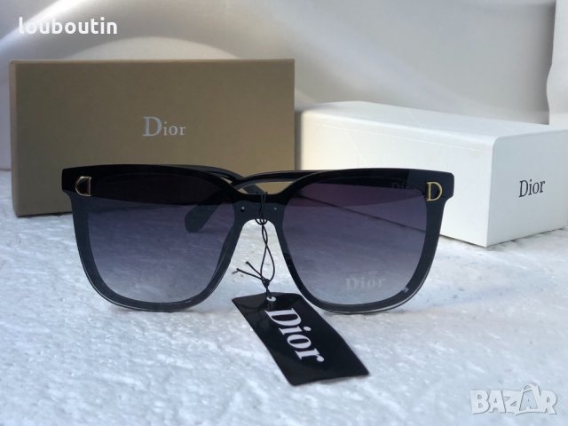 Дамски слънчеви очила тип котка Dior с лого, снимка 2 - Слънчеви и диоптрични очила - 33590310